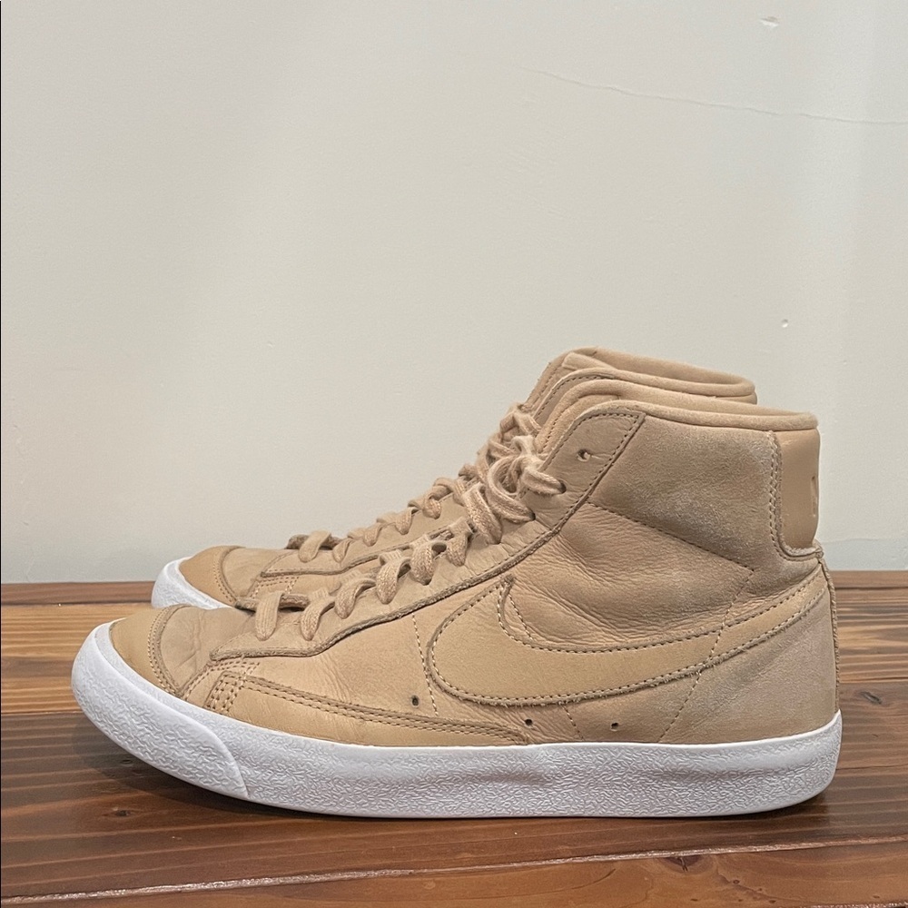 Nike Women's Blazer Mid Premium Sneakers ‘Vachetta Tan' DQ7572-200 Size 9 - Picture 10 of 16